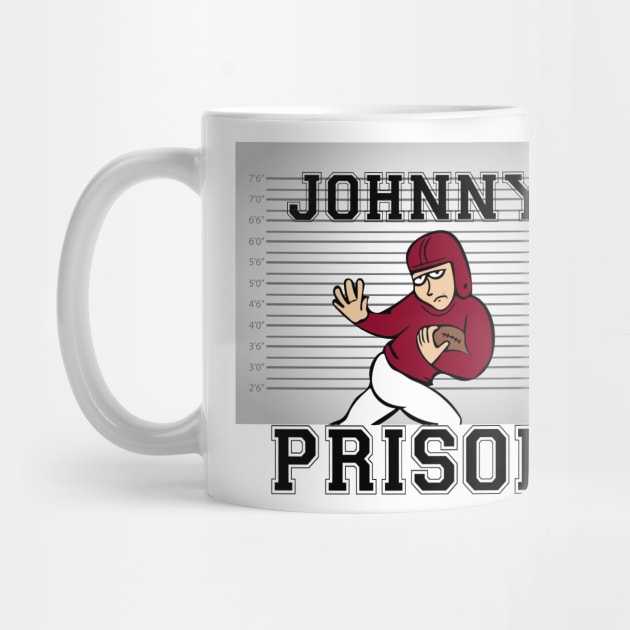 Johnny Prison - Cartoon Manziel for Jail Heisman Trophy Pose by joshp214